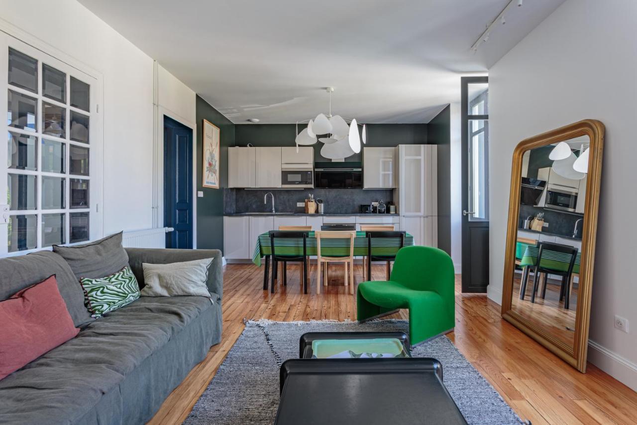 Charmant T4 Renove Centre Ville De Biarritz Bagian luar foto